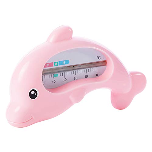 ZXY Metro De La Temperatura del Agua del Bebé, Personalidad Bañera Tabla Bebé Recién Nacido Baño De Temperatura De Medición De Agua Flotante De Doble Uso De Los Niños Niño Niña Y,Rosado
