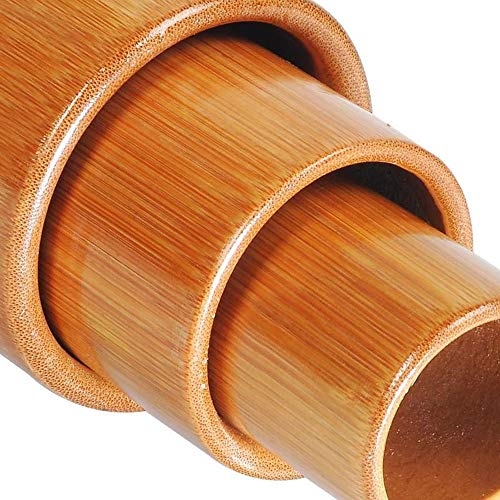 ZYJFP Dispositivo De Ventosas 5PCS, Vacío Taza De Masaje De Bambú Natural, Terapia China para La Fatiga Pérdida De Peso Conjunto De Herramientas De Salud con Herramientas