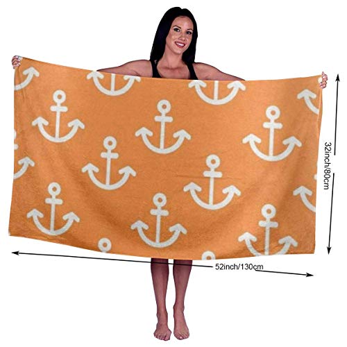 ZYWL Hogar baño Toalla de baño Toalla Toalla de Playa Manta Microfiber Soft Large Shower Bath Towels Beach Towels Bath Washcloths Bathroom Towels-Watercolor Floral Leaves Square Stripes Dots (1)