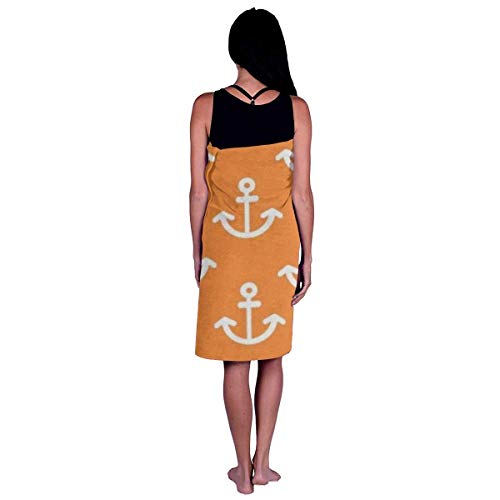 ZYWL Hogar baño Toalla de baño Toalla Toalla de Playa Manta Microfiber Soft Large Shower Bath Towels Beach Towels Bath Washcloths Bathroom Towels-Watercolor Floral Leaves Square Stripes Dots (1)