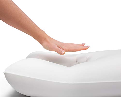 ZZ DON DESCANSO Almohadas Bambú Visco Pack 2 Chloe con Doble Funda, 70cm, Transpirables, Antiácaros, Termoregulables, Firmeza Media, Ergonómicas, Adaptabilidad, Tejido Strech. Fabricadas en España