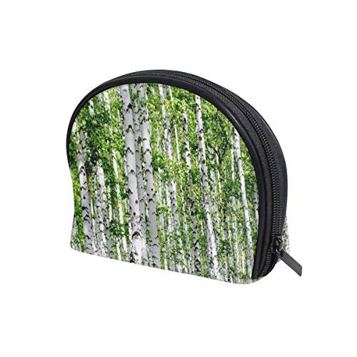 ZZKKO - Bolsa de cosméticos con compartimento para cosméticos, bolsa de maquillaje, bolsa de maquillaje, bolsa con cremallera, para adolescentes y mujeres multicolor 8"x5.5"x2.5"