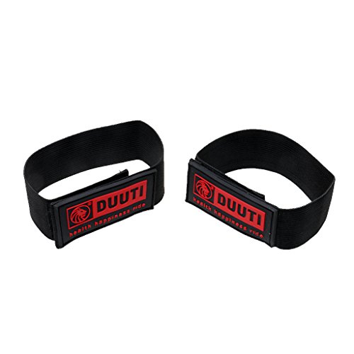 1 par de bandas de velcro para pantalones, autoadhesivas, para correr, ciclismo, jinete, Negro
