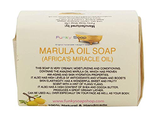 1 Unidad Marula (África Milagroso Aceite) Jabón 100% Natural Artesanal 120G