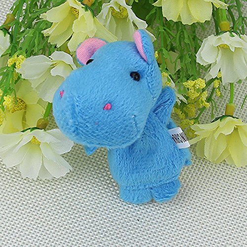 10 Unidades Marionetas de Dedo de Estilo Animal Lindo Juguete del Bebé Muñecos Soft Accesorios