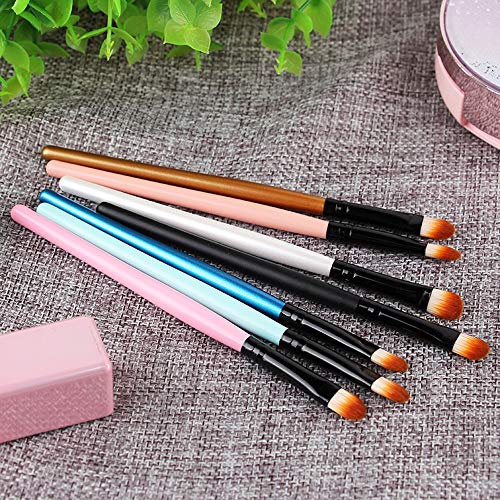 10 Unids belleza ojos Sombra Eye Contour Foundation polvo mezcla cepillo