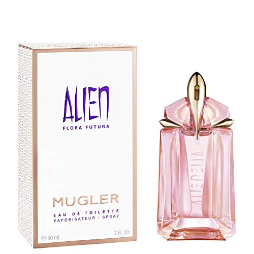 100% auténtico MUGLER Alien Flora Futura EDT 60 ml fabricado en Francia + 2 muestras de perfume de nicho gratis