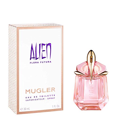 100% auténtico MUGLER Alien Flora Fuura EDT 30 ml fabricado en Francia + 2 muestras de perfume de nicho gratis