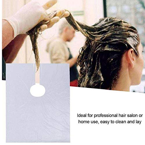 100 Piezas Por Paquete De Una Sola Vez Del Tinte De Pelo Del Cabo Duradero Pe Envoltura De Tela De Pelo De Moda Corte De Pelo El Aceite De Emú Desposable Peluquería Delantal Para El Hombre Y La Mujer