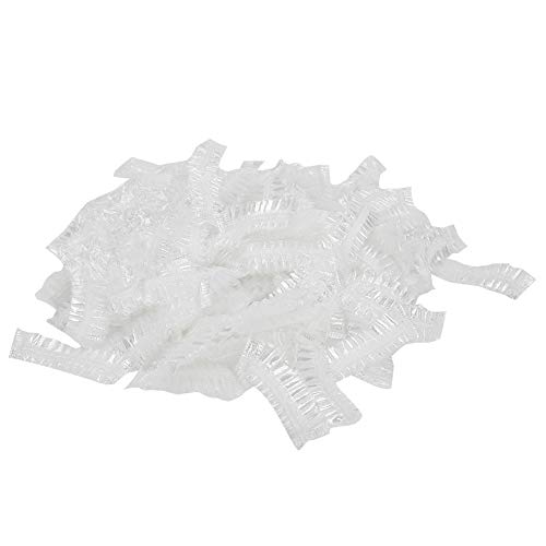 100 Protectores de OíDos Desechables, Fundas EláSticas A Prueba de Agua para El BañO con Tinte de Corte de Pelo, Orejeras PortáTiles Suaves Y CóModas