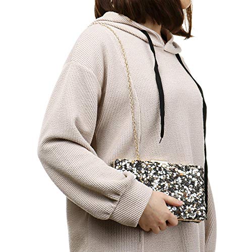 107/5000 Bolso de embrague de noche YYW para mujer Bolsos de fiesta de cristal completo Bolsos de cuerpo cruzado Bolso de banquete de boda para damas