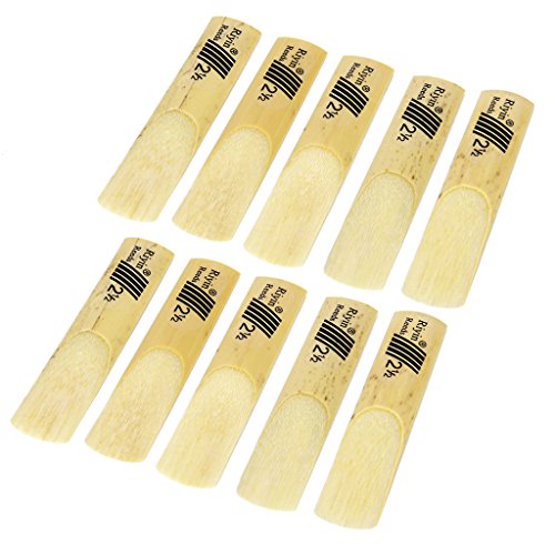 10pcs bE Saxofon Leng¨¹eta Fuerza 2,5 Canas Saxophone Reeds
