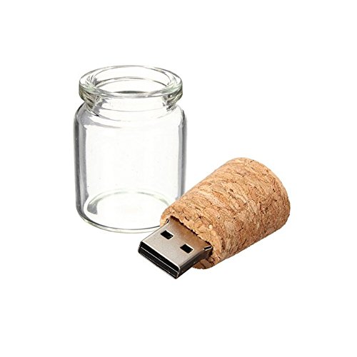 10pcs Botella de 4 GB Cute Drift unidad flash USB memory stick Almacenamiento U-Disk regalo de Navidad (4.0 GB)