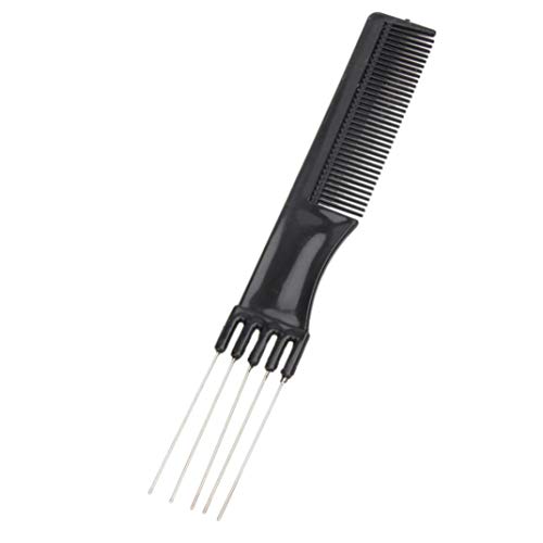 10pcs / Herramientas Conjunto De Pelo Peine Profesional Del Salón Del Peluquero Anti-Estático Peines De Peluquería Styling Cuidado Cabello Combs O Todos Los Tipos De Cabello (Negro)