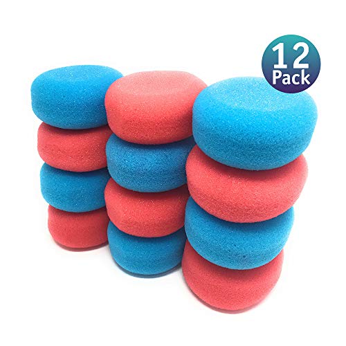 12 Pack. Esponjas hidrófilas para bebés. Gran absorción y suavidad. 12 paquetes individuales con 1 esponja hidrófila.