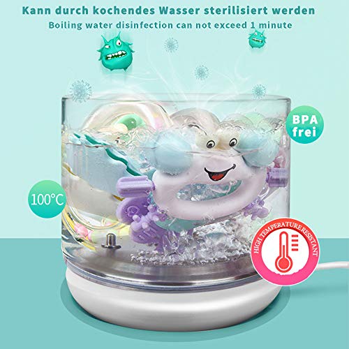 (14 piezas) Mordedors Para Bebés,Mordedor Bebes BPA Gratis Juguetes Para la Dentición Para Bebés,Can Be Sterilized in 100°C Boiling Water,Por 0-6-12-18 Meses Niños Niñas Regalos Para