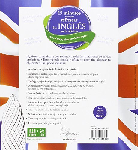 15 Minutos al día para refrescar tu inglés en la oficina (LAROUSSE - Lengua Inglesa - Manuales prácticos)