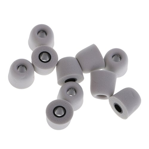 15Pairs 4.5mm Earbud Memory Foam Tips Eartips para Auriculares IN-Ear