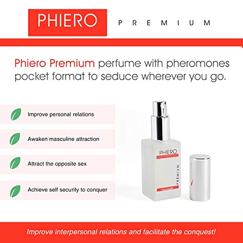 2 Phiero Premium + Phiero Night Man: Perfumes con feromonas para hombre