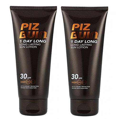 2 x Piz Buin 1 Día Largo, larga duración Sun Lotion SPF 30
