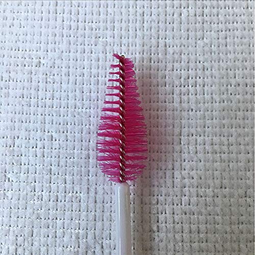 200 Piezas Cepillos Desechables de Máscara de Pestañas,Pestañas de Varitas Rímel Kit de Maquillaje Pinceles