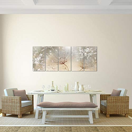 205556a - Imágenes de diente de león (150 x 60 cm, fieltro)