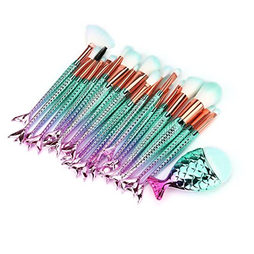 20pcs Pinceles de maquillaje Kit, makeupstore 2018 Fundación de maquillaje profesional cejas delineador de ojos colorete maquillaje corrector cepillos