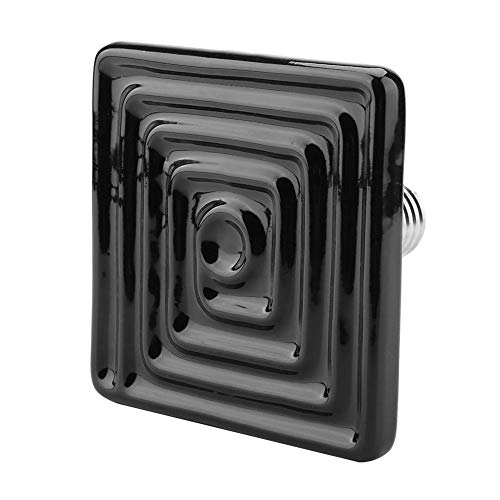 220-230V Lámpara de Calentamiento de Reptiles Reptiles Emisor de cerámica infrarrojo Luz Tortuga Lagarto Lámparas de Calor Bombilla Sin daño Lámpara de Calentador infrarrojo Incubadora(250W)