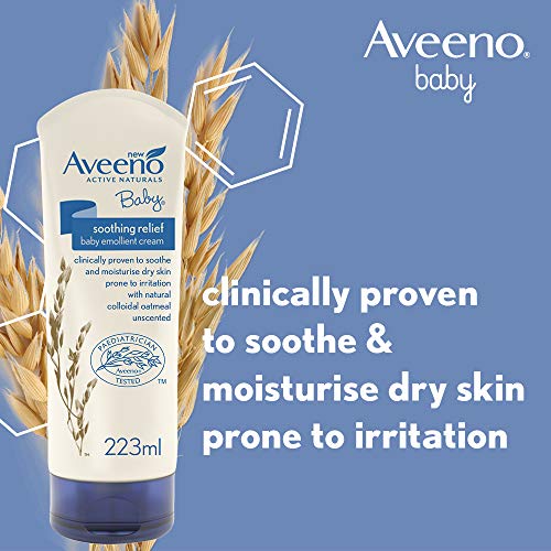 223ml Aveeno bebé relajante alivio Crema Emoliente