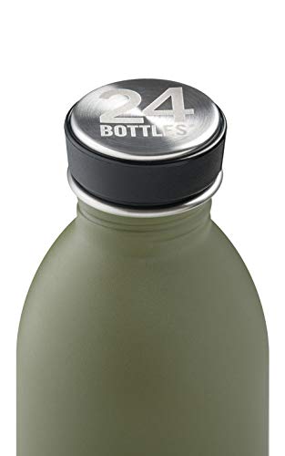 24 Botellas Stone Sage Verde/Caqui 500 ml