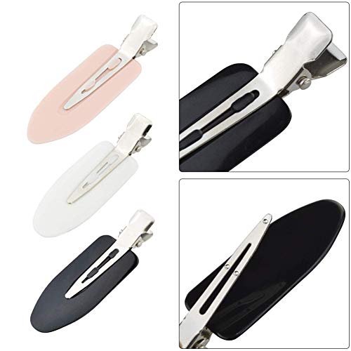 24 PCS Piezas de Pinzas para el Pelo sin Doblar Clips, Herramienta de Clips de Peinado para Mujeres Niñas, Pelo Horquillas de Peinado Hair Salon Aplicación de Maquillaje