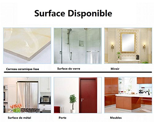 2pcs Puerta de Pared de Escoba Escoba Soporte de Auta-adhesivo Colgador y Organizador Escobas Cepillos y Herramientas Gran Carga Instalación Fácil No-rastro Sin Perforación