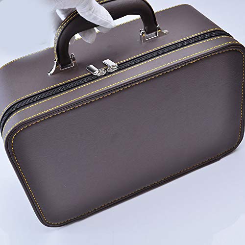 3 capas equipaje de mano - caja de almacenamiento portátil de cosméticos para joyas