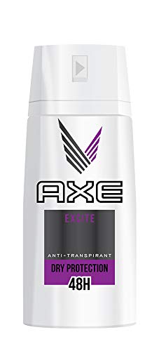 3 desodorantes Axe Excite Dry Protection antitranspirante, 48 h por 150 ml