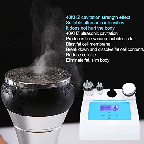 3 En 1 40KHz Cavitación Ultrasónica Producto De Belleza Máquina De Adelgazamiento Corporal Radiofrecuencia Lifting De La Piel Instrumento De Belleza Aparatos De Masaje Anticelulíticos(03)