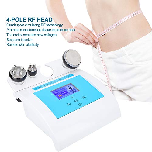 3 En 1 40KHz Cavitación Ultrasónica Producto De Belleza Máquina De Adelgazamiento Corporal Radiofrecuencia Lifting De La Piel Instrumento De Belleza Aparatos De Masaje Anticelulíticos(03)