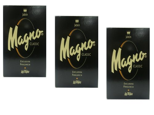 3 x Magno Classic Soap – Jabón – Savon 125 g (total – 375 G)