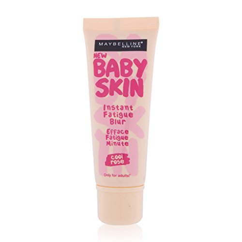 3 x Maybelline Baby Skin Instant Fatigue Blur Primer 22ml - Cool Rose