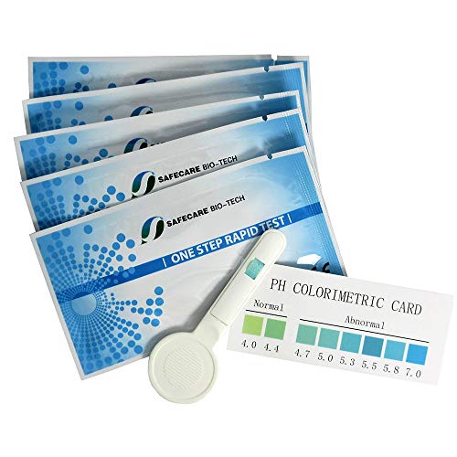 3 x Prueba rápida de pH para detección de vaginosis bacteriana (BV) - Test de análisis para detección de infección vaginal