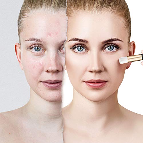 30 Cepillos de Champú de Pestañas Cepillo de Limpieza de Extensión de Pestañas Limpiador de Cepillos de Nariz Limpieza de Pestañas Lavado Despegar Espinilla con 4 Cepillos de Pestañas (Rosa)