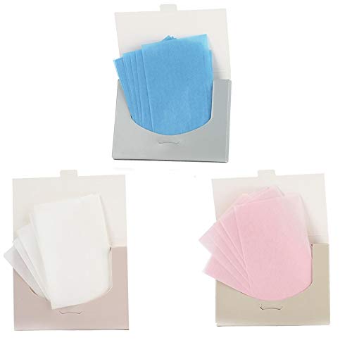 300 hojas de papel secante para control de aceite y absorción de aceite, papel secante, para mantener la piel fresca y lisa para uso diario cuidado de la piel o maquillaje