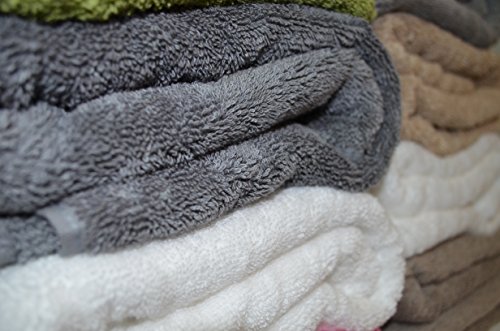 4, toallas de baño, de lujo, 100x160 cm a 100x180 cm, 600 y 850 gr / m² HOTEL SPA 100% zérotwist algodón egipcio