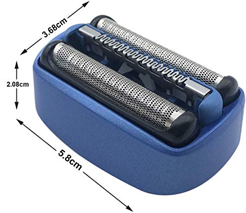 40B Cabezales de Afeitado de Repuesto Poweka para Braun Afeitadoras Eléctricas Series CT 40B CT2S CT4S CT2Cc CT4Cc CT5Cc CT6Cc 5676