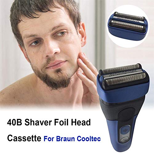 40B Cabezales de Afeitado de Repuesto Poweka para Braun Afeitadoras Eléctricas Series CT 40B CT2S CT4S CT2Cc CT4Cc CT5Cc CT6Cc 5676