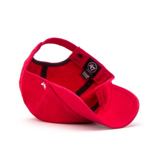 47Brand MLB New York Yankees Clean Up - Gorra para Adulto, Unisex Adulto, Gorra, B-RGW17GWS-RD, Rojo, Talla única