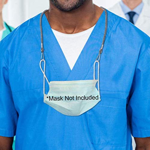 5 Unidades m_ascarilla cordón Longitud Ajustable del Acollador Conveniente Práctico Seguridad Máscara De Descanso Disfraces Titular del Oído Cuerda Cosplay Accesorios