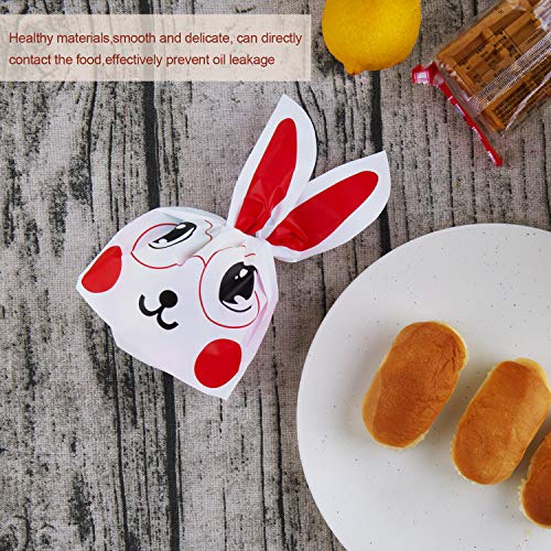 50 Pcs Bolsas Chuches - ZWOOS Bolsas Regalo Cumpleaños Bolsa del Orejas de Animal Bolsa de Galletas para Fiesta Infantil, Boda, Pascuas, Cumpleaños, Navidad