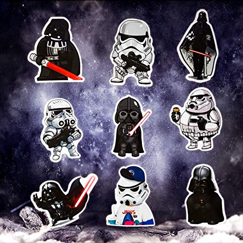 50 Piezas Planet Wars Stickers Baby Yoda Toy Star Styling Decal Stickers para Graffiti Car Covers Skateboard Motorcycle Stickers