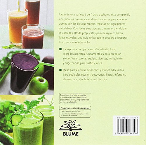 500 zumos verdes: bebidas saludables y desintoxicantes, para reforzar la vitalidad y mejorar el es