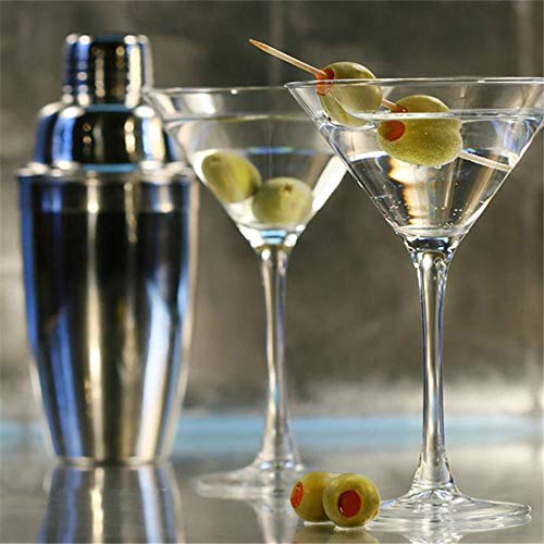 550/600 / 750Ml Coctelera De Martini Coctelera De Acero Inoxidable Wine Martini Boston Shaker Mezclador Para Bar Party Bartender Tools Bar Accesorios-España_600Ml